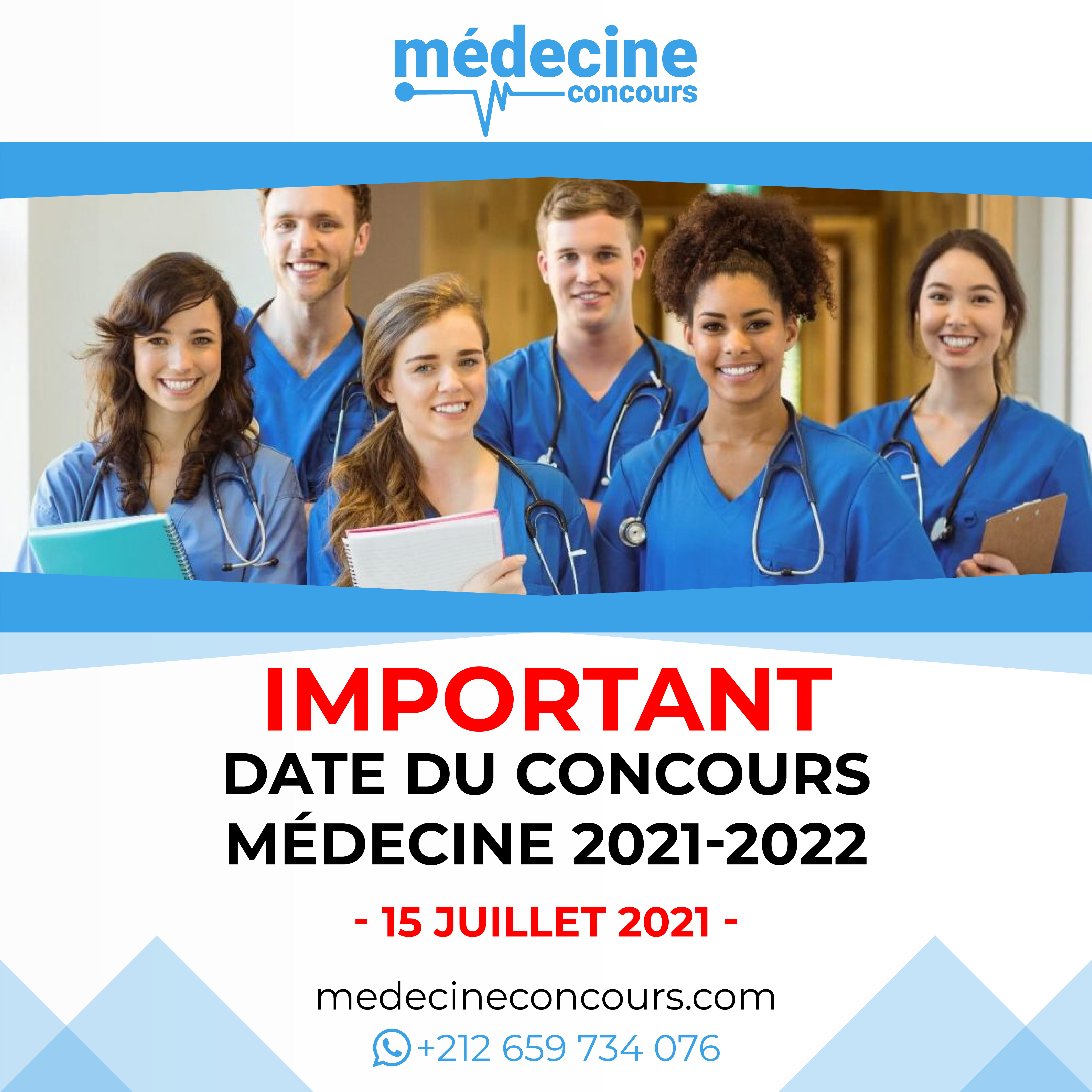 Concours de Médecine 2021 - 2022